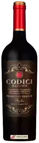 Weingut Codici - Masserie Primitivo - Merlot