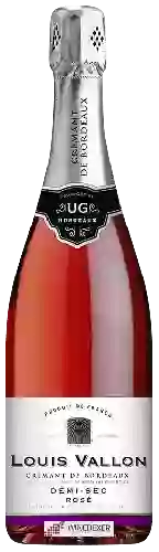 Weingut Louis Vallon - Crémant de Bordeaux Demi-Sec Rosé