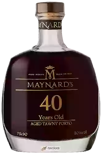 Weingut Maynard's - 40 Years Old Aged Tawny Port