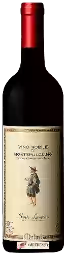 Weingut Melini - Vino Nobile di Montepulciano Sante Lancerio