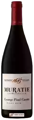 Weingut Muratie - George Paul Canitz Pinot Noir