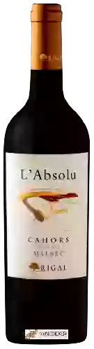 Weingut Rigal - L'Absolu Cahors Malbec