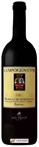 Weingut San Felice - Campogiovanni Brunello di Montalcino Riserva Il Quercione