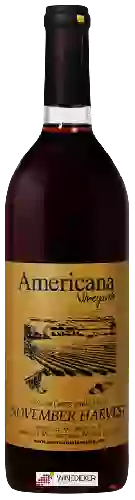 Winery Americana Vineyards - November Harvest