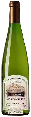 Winery Andre Scherer - Réserve Particulière Gewürztraminer