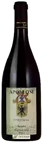 Winery Apolloni - Reserve Pinot Noir