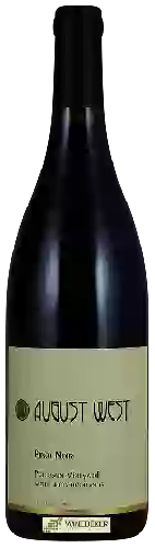 Winery August West - Peterson Vineyard Pinot Noir