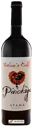 Winery Ayama - Baboon's Cuddle Pinotage