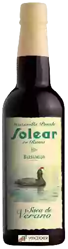 Winery Barbadillo - Manzanilla Solear En Rama Saca De Invierno