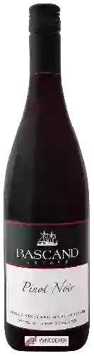 Winery Bascand - Single Vineyard Pinot Noir