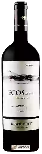 Winery Bisquertt Family Vineyards - Ecos de Rulo Merlot