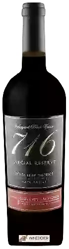 Winery Vineyard Block Estate - 716 Special Reserve Cabernet Sauvignon