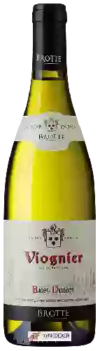 Winery Brotte - Viognier Baies Dorées