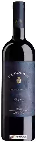 Winery Ca' Bolani - Merlot