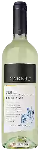 Winery Cabert - Friulano