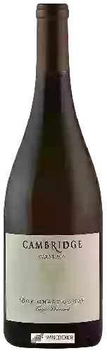 Winery Cambridge - CCR Single Vineyard Chardonnay