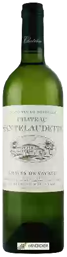 Vignobles Chatelier - Chateau Cantelaudette Graves de Vayres Blanc