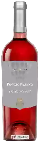 Winery Cantina Sava - Poggio Pasano Primitivo Rosé