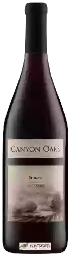 Winery Canyon Oaks - Shiraz