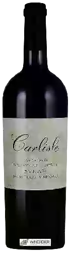 Winery Carlisle - James Berry Vineyard Syrah