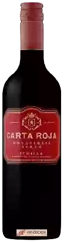 Winery Carta Roja - Crianza Monastrell - Syrah