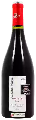 Winery Carta Vieja - Syrah Limited Release