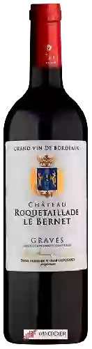 Château Roquetaillade le Bernet - Graves Rouge