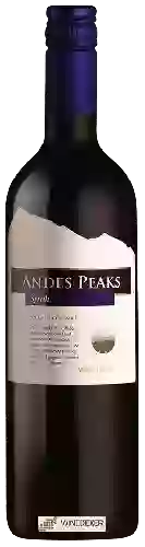 Winery Andes Peaks - Syrah