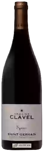 Domaine Claire Clavel - Syrius Côtes-du-Rhône-Villages 'Saint-Gervais' Rouge