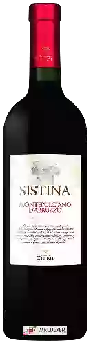 Winery Citra - Sistina Montepulciano d'Abruzzo