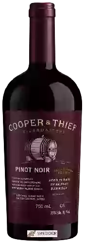 Winery Cooper & Thief - Pinot Noir (Aged in Brandy Barrels)