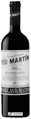 Winery D. Mateos - Tío Martín Crianza