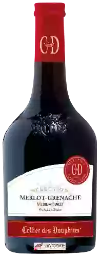 Winery Cellier des Dauphins - Sélection Merlot - Grenache Medium Sweet