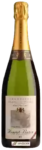 Winery Henriet-Bazin - Blanc de Noirs Brut Champagne Grand Cru