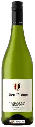 Winery Dieu Donné - Chardonnay Unwooded