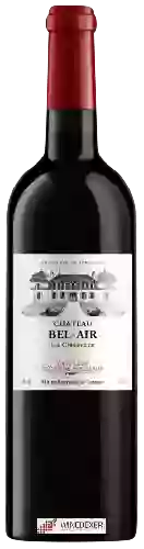 Domaine de Bellair - Chateau Bel-Air La Chapelle Castillon Côtes de Bordeaux