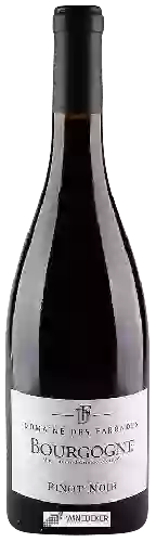 Domaine des Farondes - Bourgogne Pinot Noir