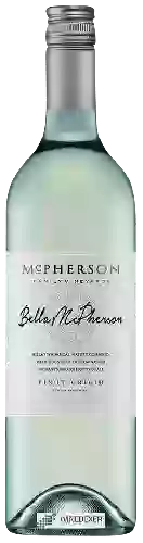 Winery McPherson - Bella McPherson Pinot Grigio