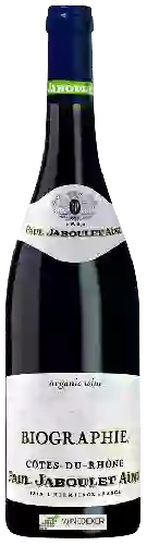 Winery Paul Jaboulet Aîné - Biographie Côtes du Rhône Rouge