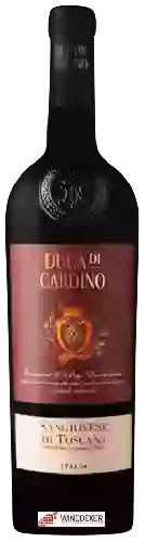 Winery Duca di Cardino - Sangiovese Toscana