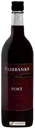 Winery Fairbanks - California Port