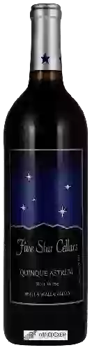 Winery Five Star Cellars - Quinque Astrum Red