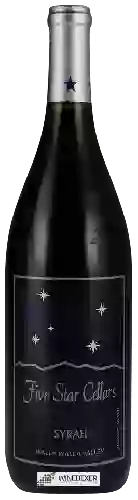 Winery Five Star Cellars - Syrah
