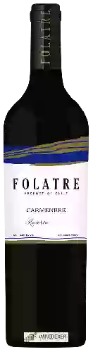 Winery Folatre - Reserve Carmenére