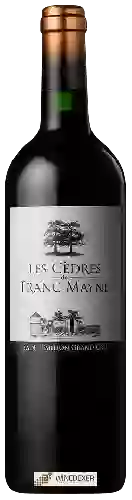 Château Franc Mayne - Les Cèdres de Franc Mayne Saint-Émilion Grand Cru