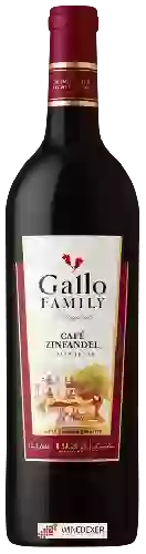 Winery Gallo Family Vineyards - Café Zinfandel