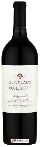 Winery Gundlach Bundschu - Estate Vineyard  Tempranillo