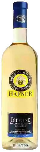 Winery House of Hafner Family Estate - Icewine Welsch Riesling