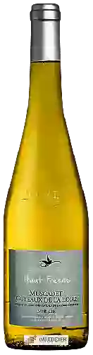 Domaine du Haut Fresne - Muscadet Coteaux de la Loire Sur Lie