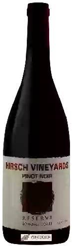 Winery Hirsch Vineyards - Reserve Pinot Noir